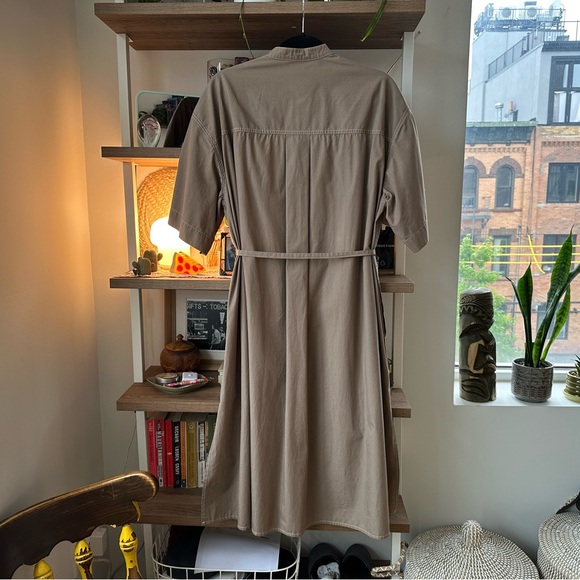 the frankie shop • poplin midi dress - Picture 12 of 14